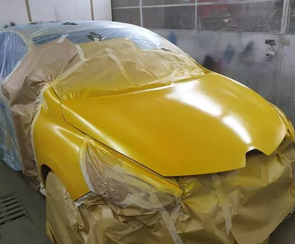 Refaire peinture de véhicule utilitaire suite à des rayures, Saint-Quentin, DEBOSS'AUTO